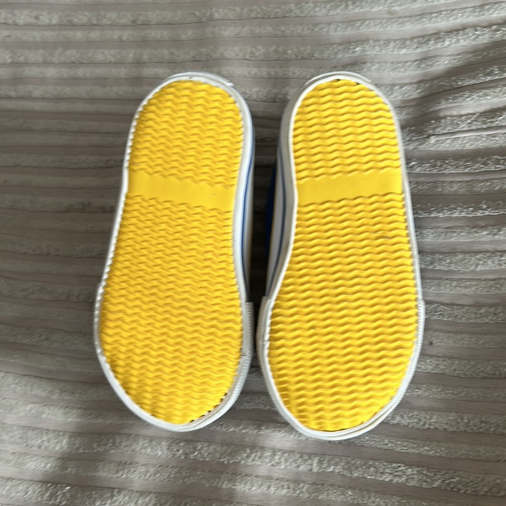 Mothercare size 4 blue and yellow shoes - Picture 2 of 4